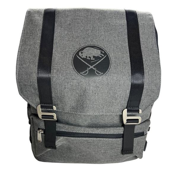 Oniva NHL Buffalo Sabres On The Go Traverse Cooler Backpack NEW Heathered Gray - Picture 1 of 14